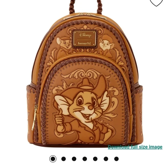 Loungefly Disney The Rescuers Down Under Mini Backpack - Picture 5 of 5
